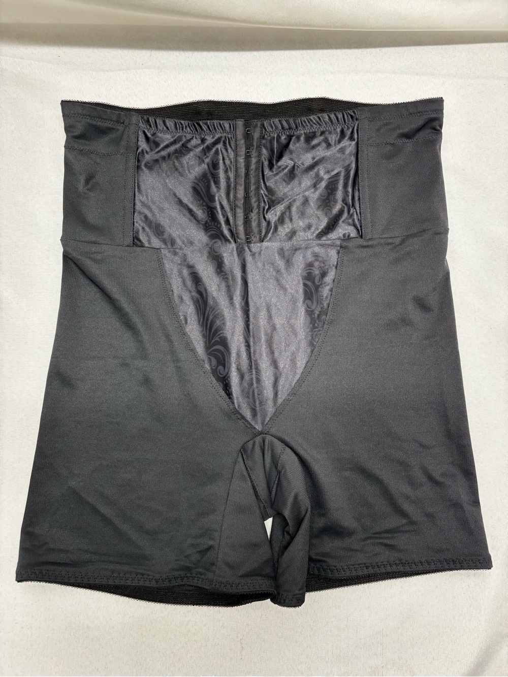 CUPID 5059 HI WAIST Shapewear Tummy Control Sz 4XL Black Nylon Blend Hook & Eye